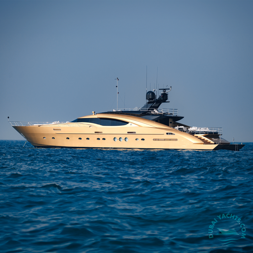 24k Gold AK Royalty 136ft MAYA on Dubai Waters