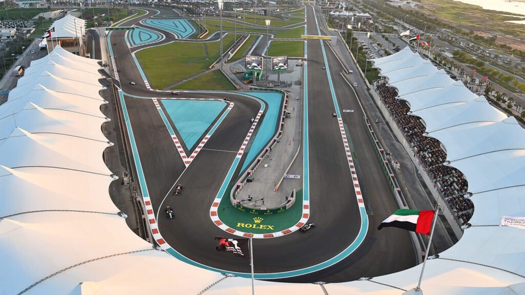 Abu Dhabi Grand Prix 2024 racecourse view