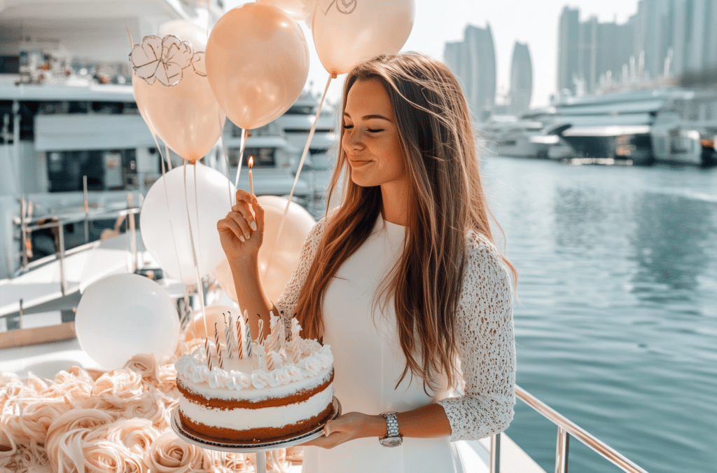 Birthday party dubai yacht rental