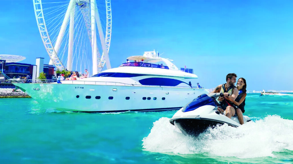 Book a 3-Hour Dubai Yacht Cruise with Jet Ski Ride