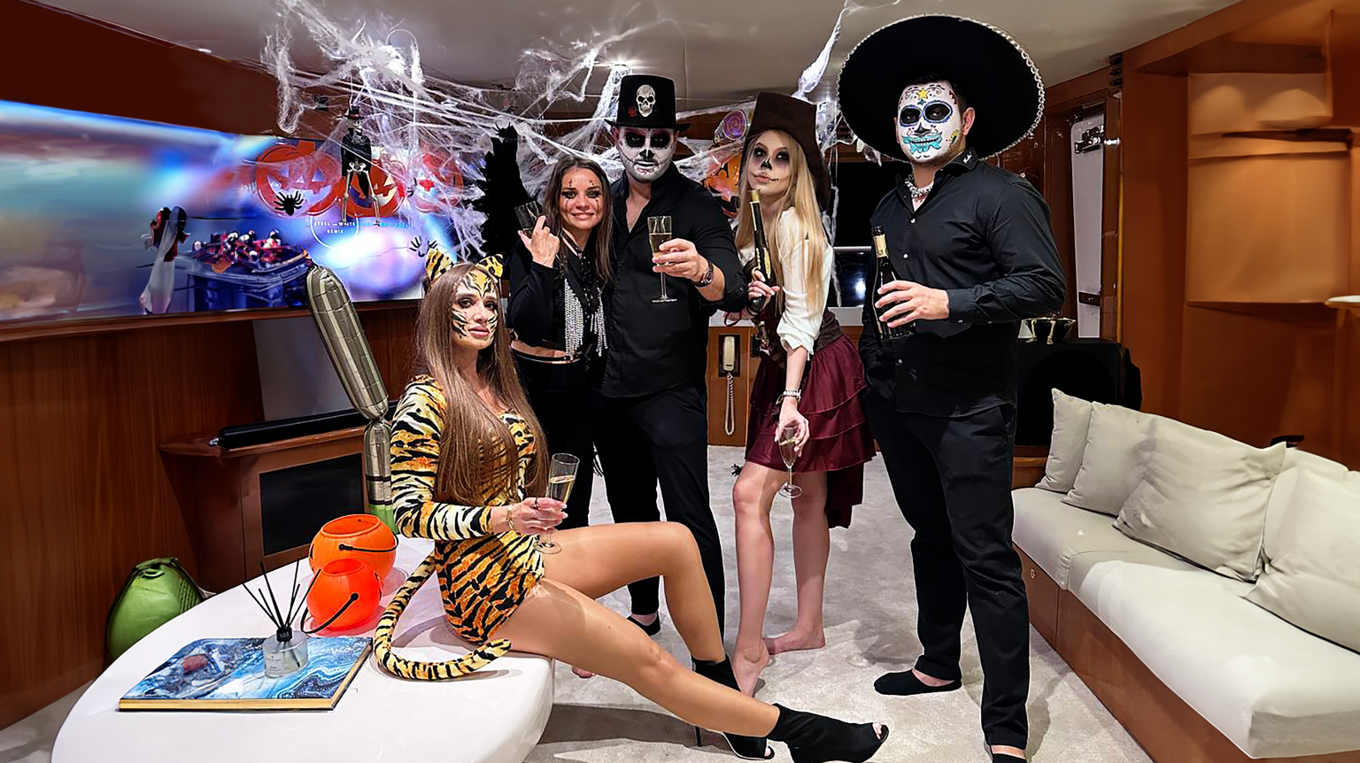 Spooky Ideas for Halloween Party on Yachts