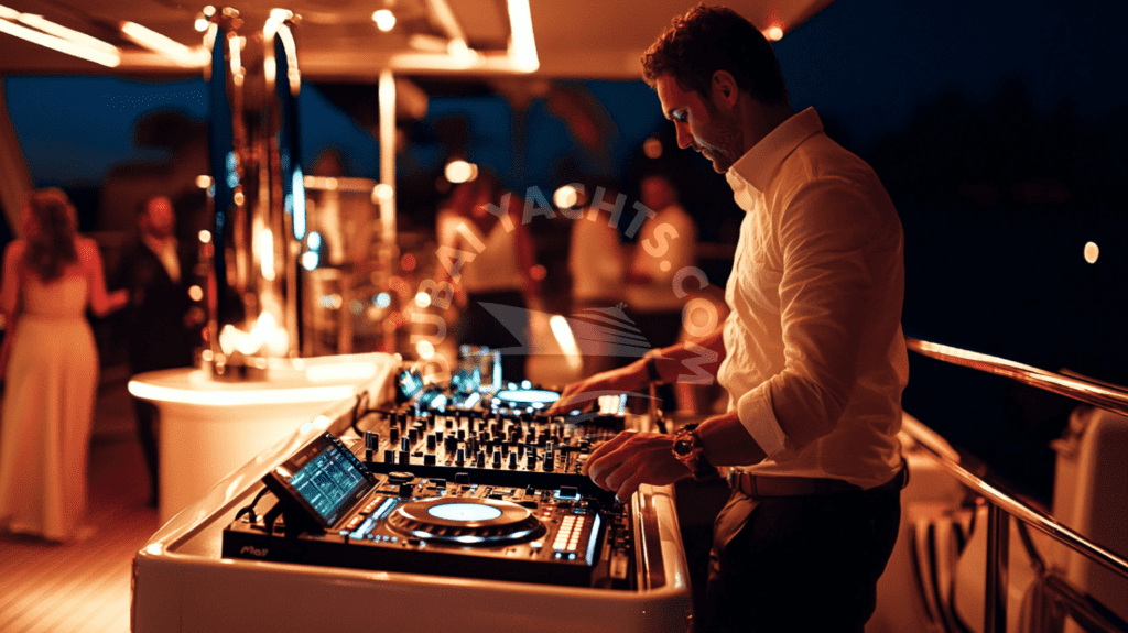 Host a Party on a Yacht with DJ and Catering